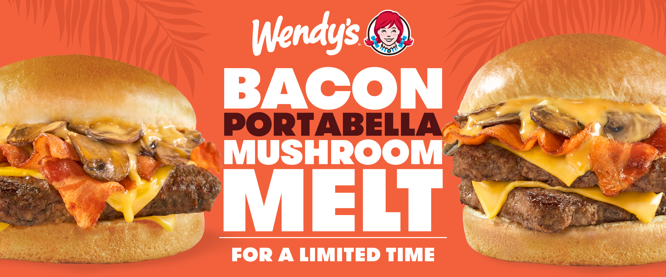 The Bacon Portabella Mushroom Melt returns! Wendy's Guam®